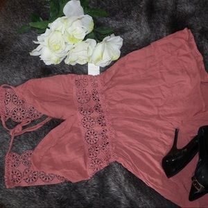 Mauve pink Romper🎀